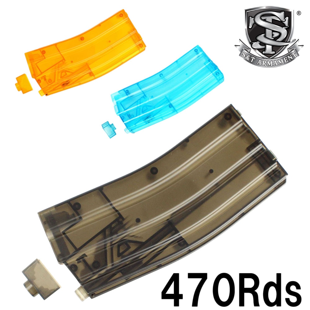 S＆T 6mm BBローダー M4マグ型 (470Rds) | All Items / 全商品