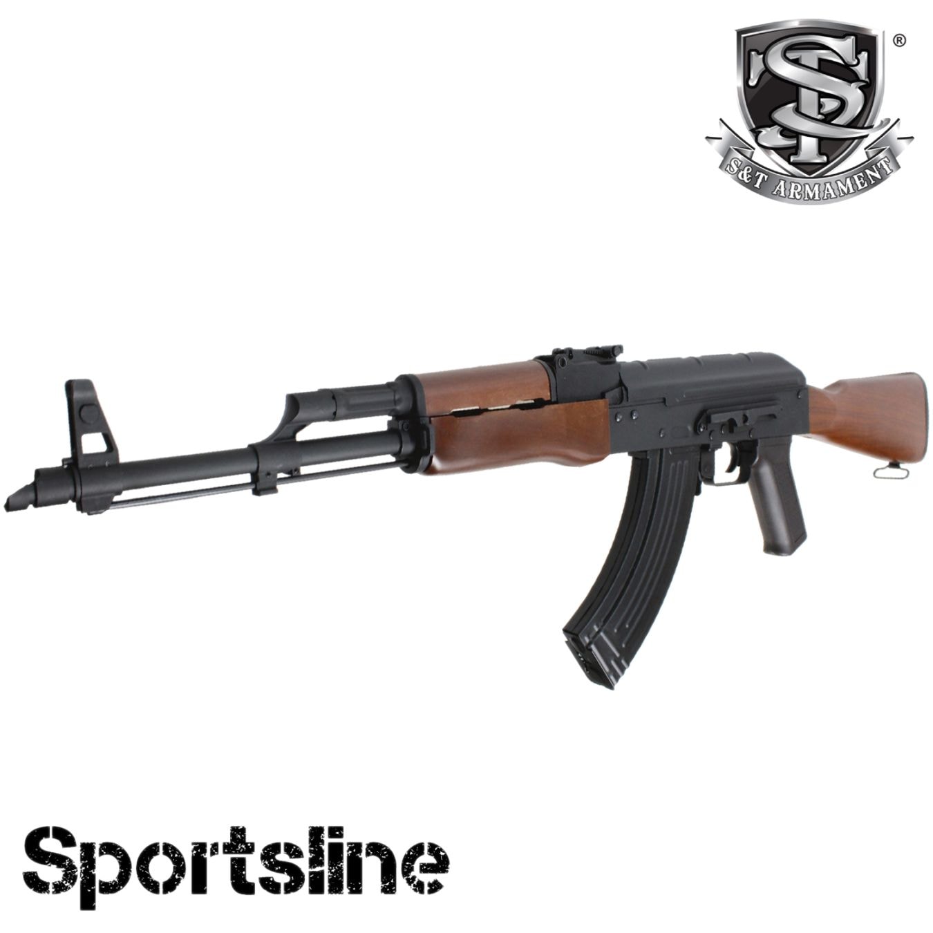 S&T AKMN スポーツライン電動ガン フェイクウッド / S&T AKMN Sports Line AEG Wood Pattern