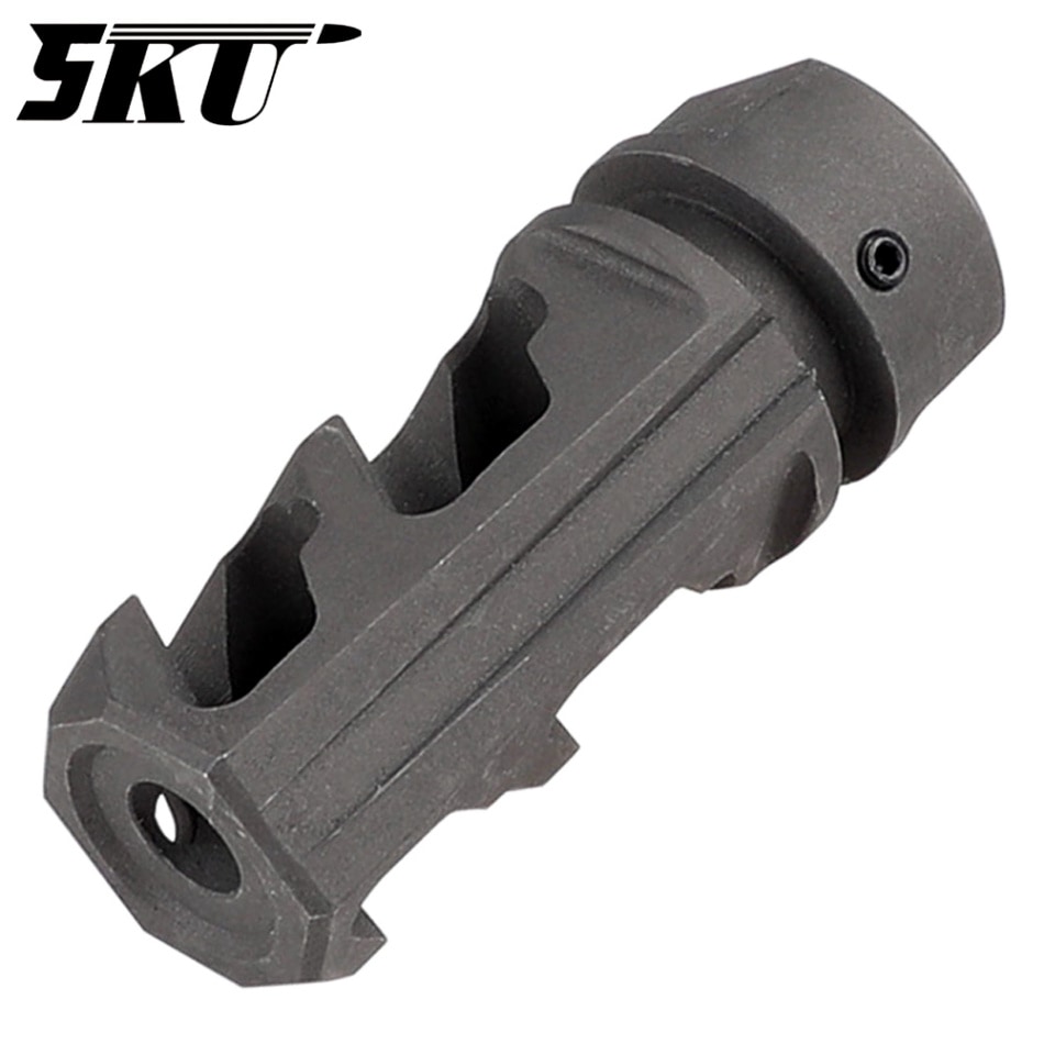 5KU Fortis 5.56 Nitrideタイプ マズルブレーキ (14mm逆ネジ)