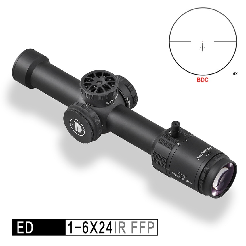 Discoveryscope ED 1-6 x 24 IR FFP BDC