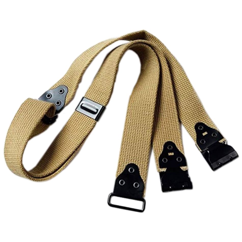 WW2 米軍 KERRタイプ スリング カーキー M1A1　/　WW2 US ARMY Thompson M1A1 Kerr Pattern Sling