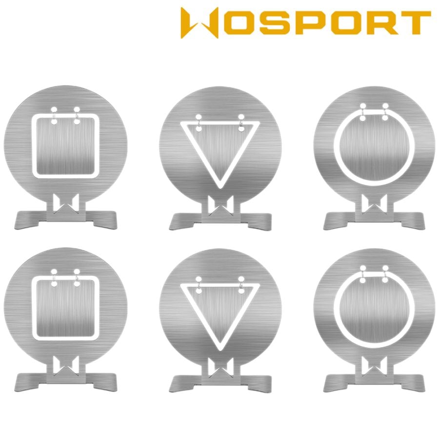 WOSPORT ハンギングプレートターゲット 6set