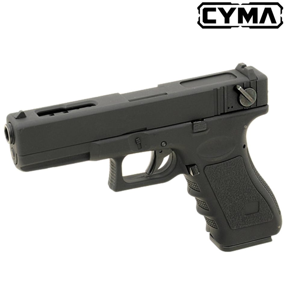 CYMA グロック18C MOSFET 電動ハンドガン BK