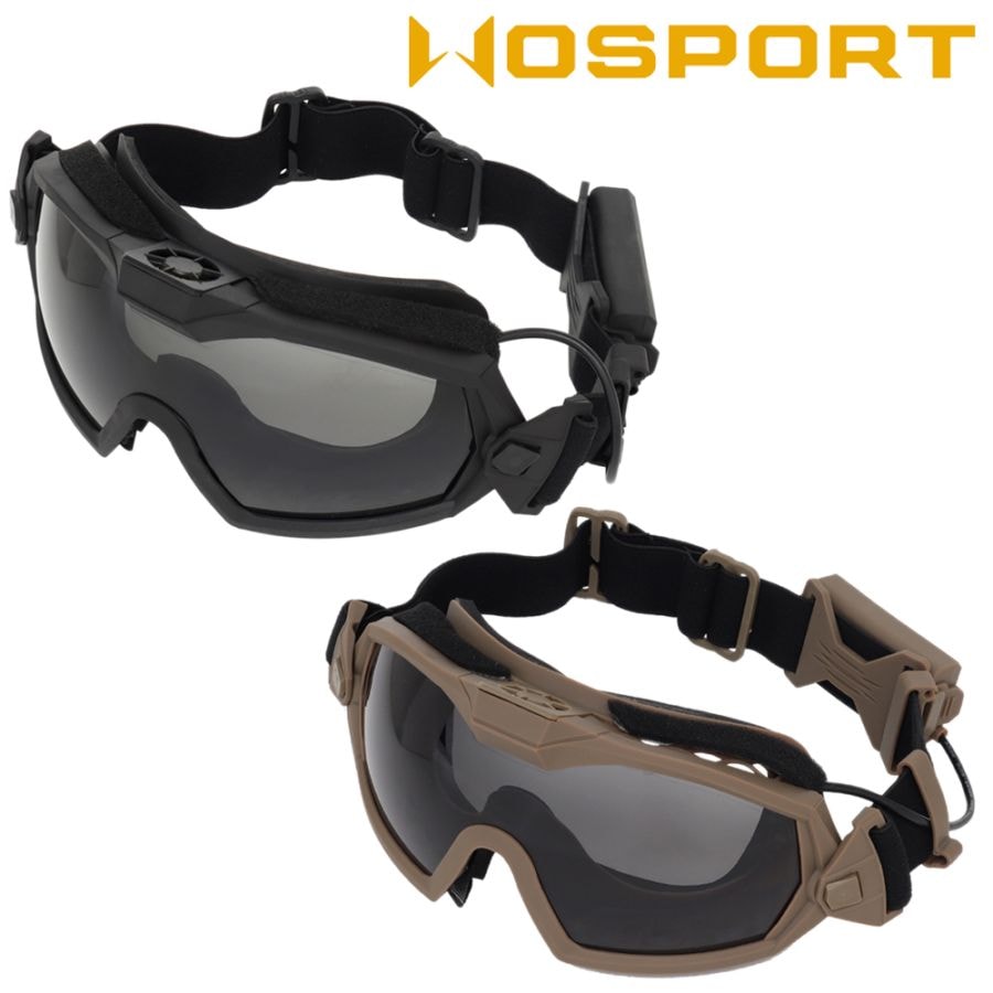 WOSPORT タクティカル アンチフォグ ゴーグル / Tactical anti-fog goggles