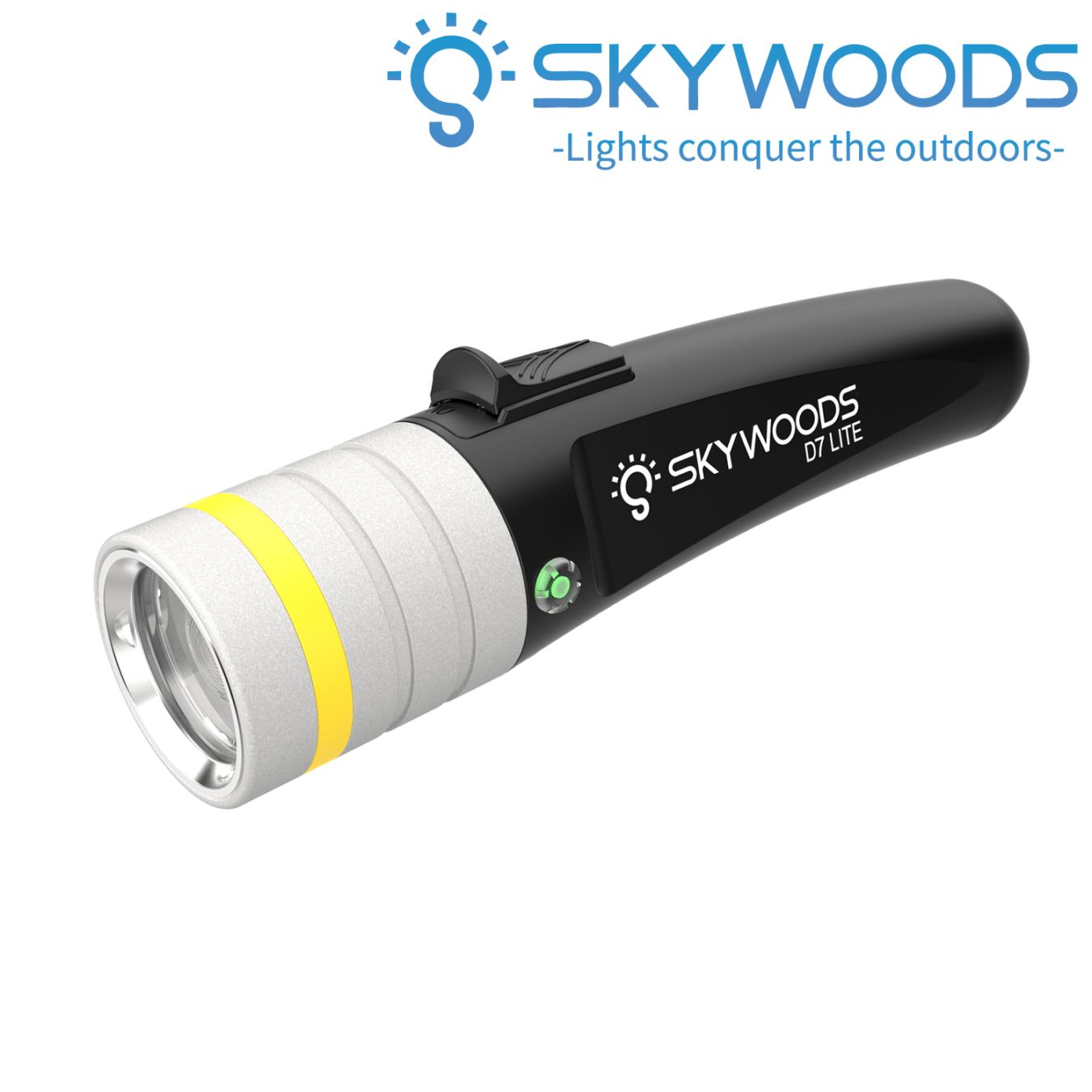 SKYWOODS D7 Lite Diving Flash Light