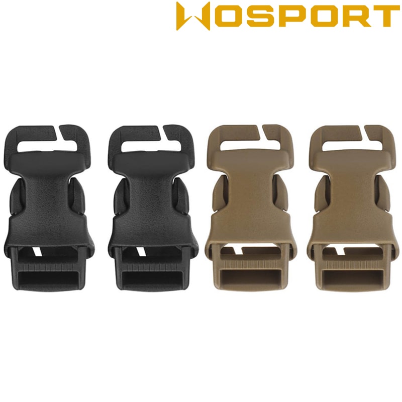 WOSPORT ITWタイプ クイックアタッチバックル 2Pcs