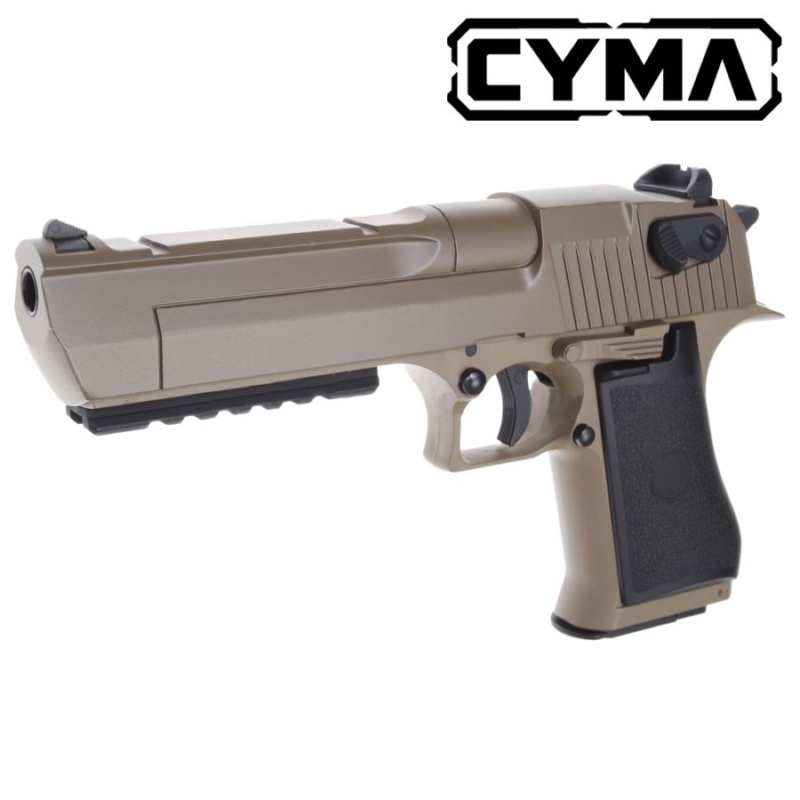 【予約商品】CYMA Desert Eagle MOSFET 電動ハンドガン TAN