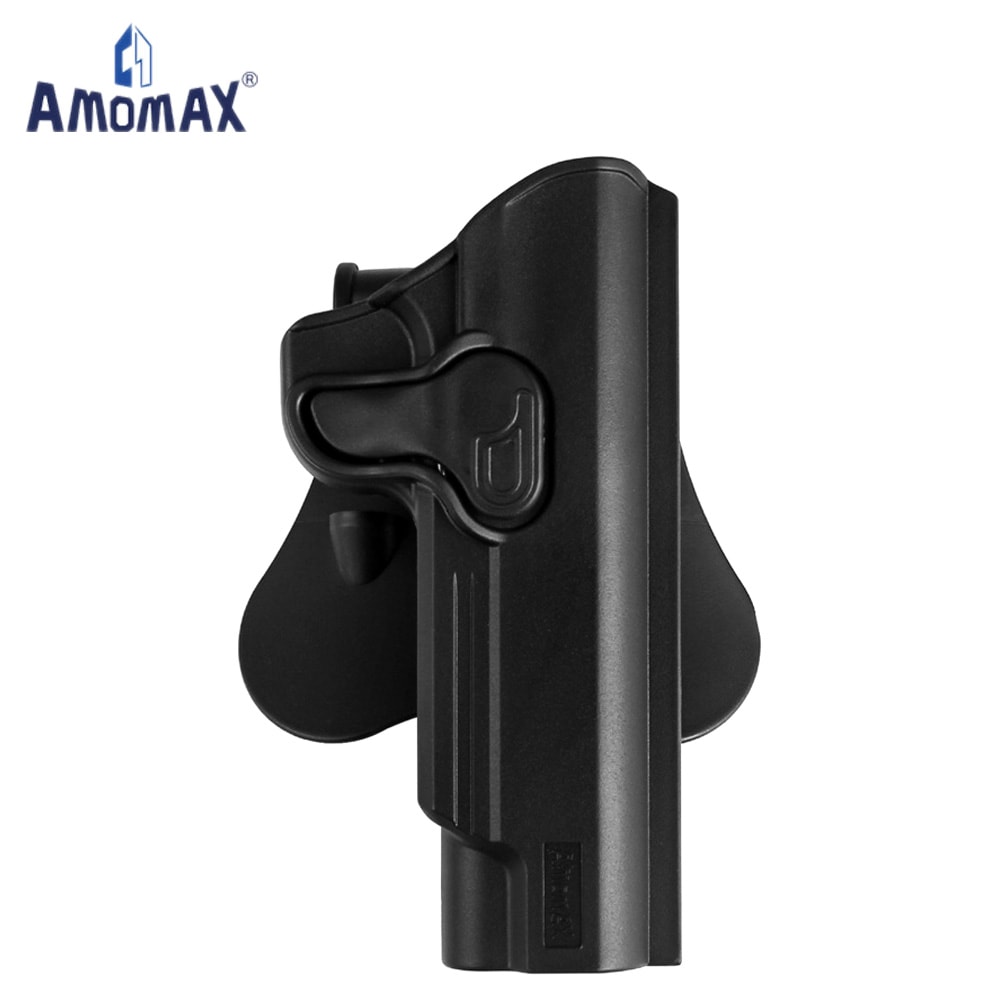 AMOMAX 1911 5inchシリーズ用 パドルホルスター右 Black