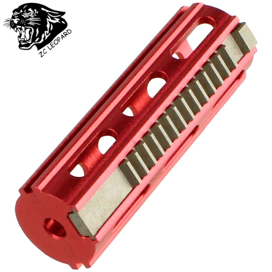 ZC LEOPARD アルミピストン CNCスチールフルティース(14T)Red