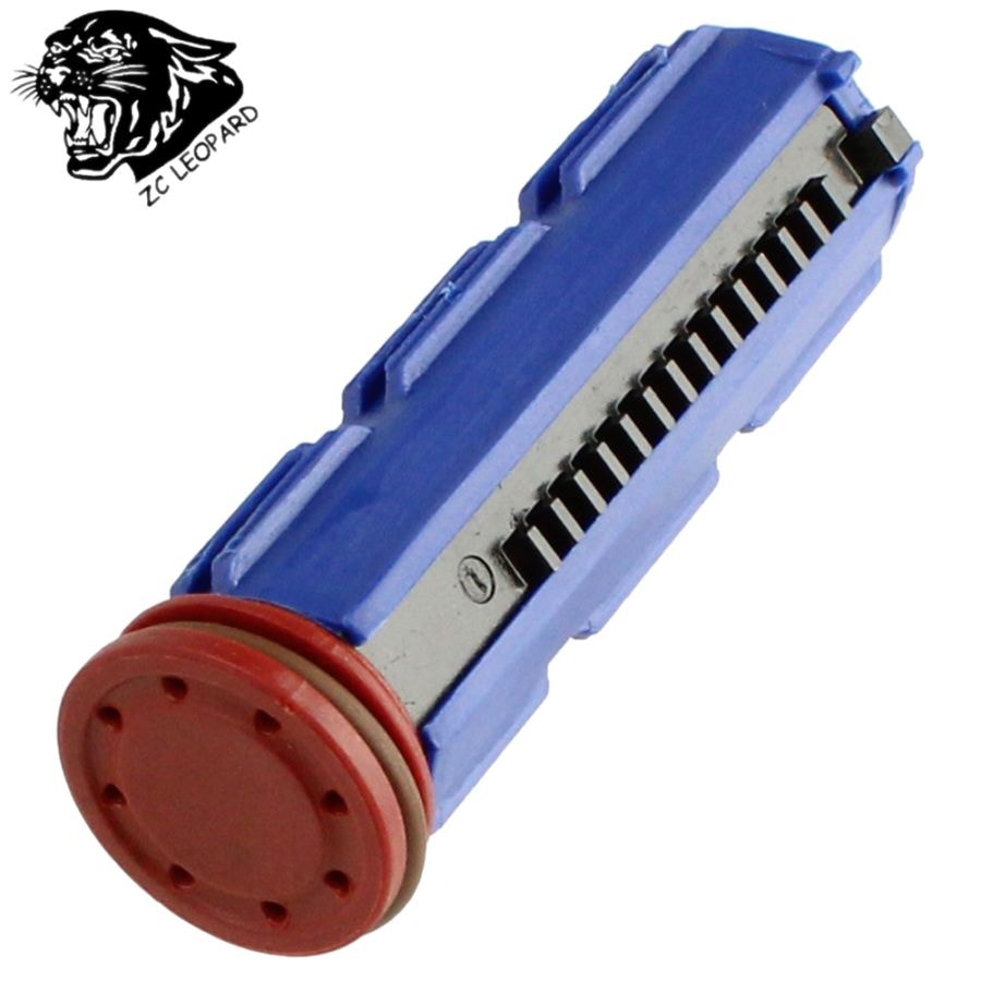 ZC LEOPARD ナイロンピストンセット MIMハーフティース(14T) Blue/Red