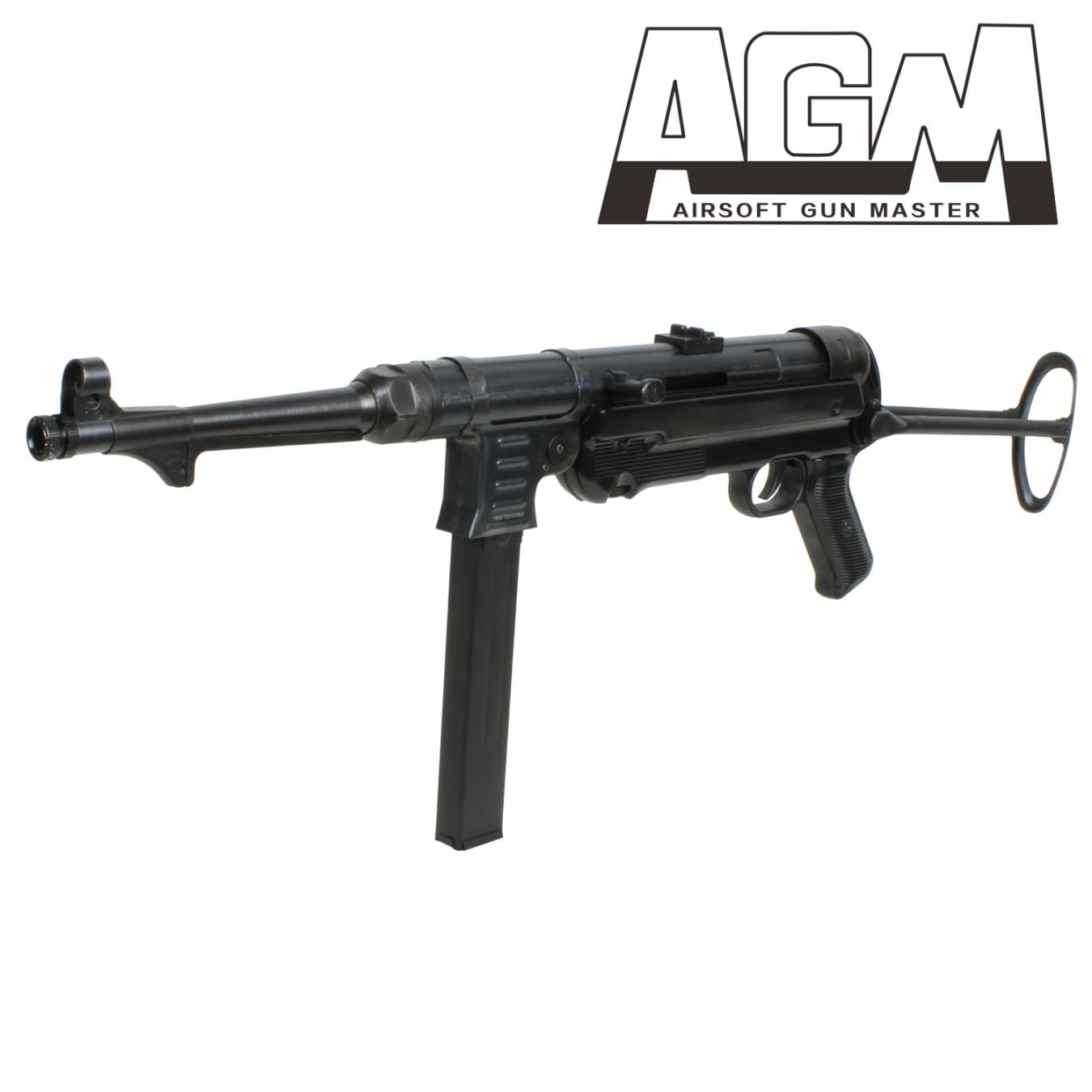 AGM MP40 フルメタル電動ガン(黒染め版) BK