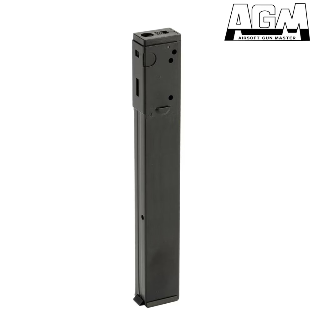 AGM MP40/41/STEN/S&T M12S用 120連フラットマガジン BK