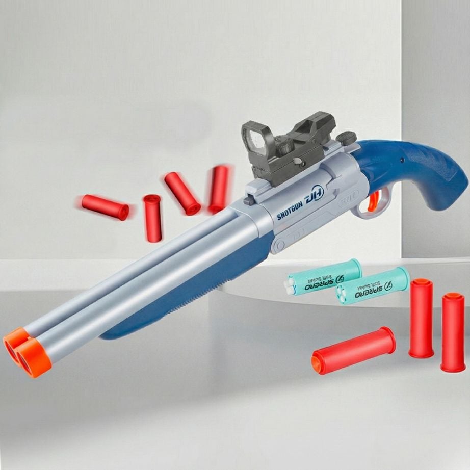 JIN HUAN 水平2連タイプ スポンジショットガン Blue/White