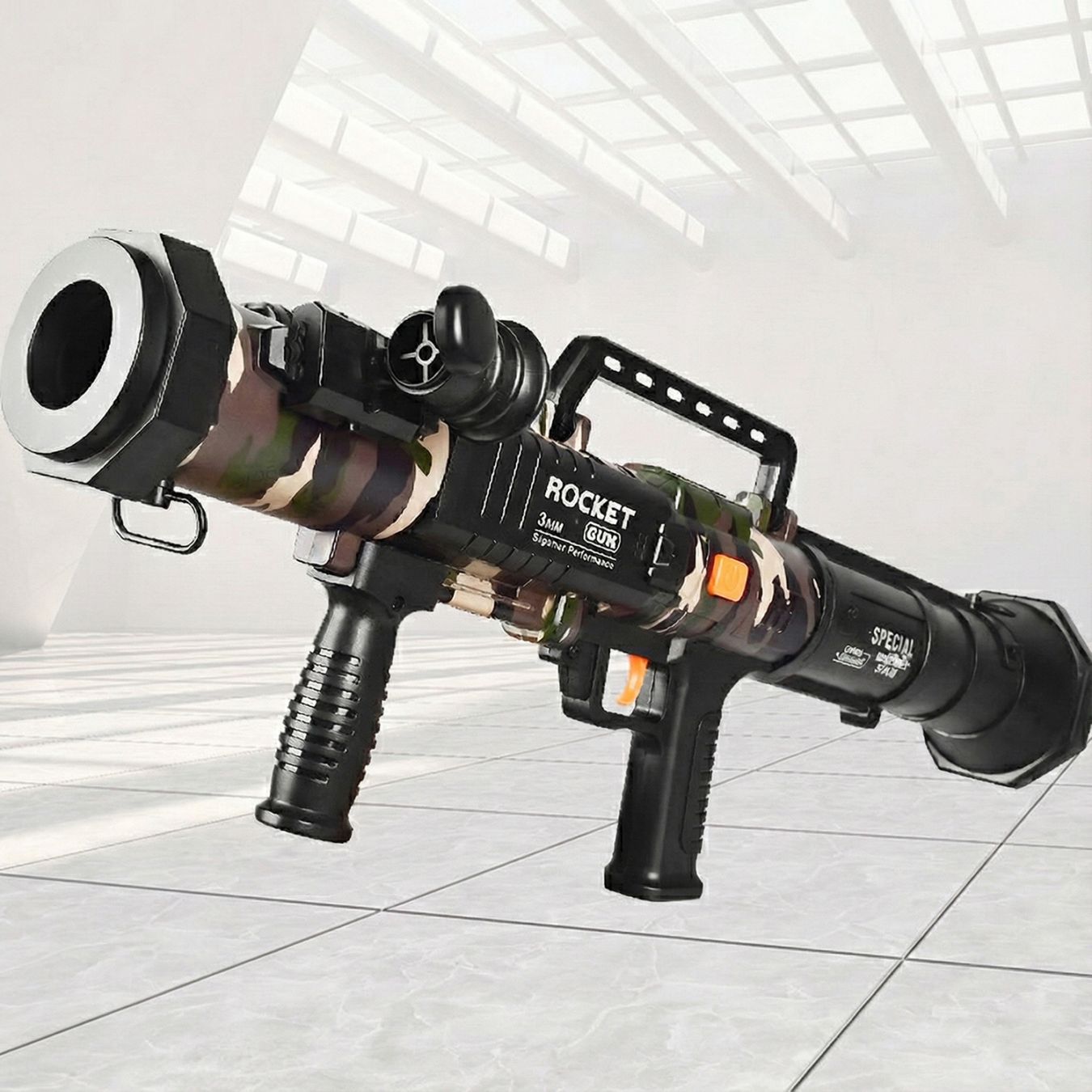 JIN HUAN AT4タイプ スポンジガン CAMO