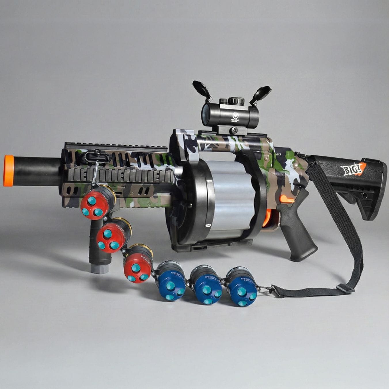 JIN HUAN M32タイプ グレネードランチャースポンジガン ウッドランド