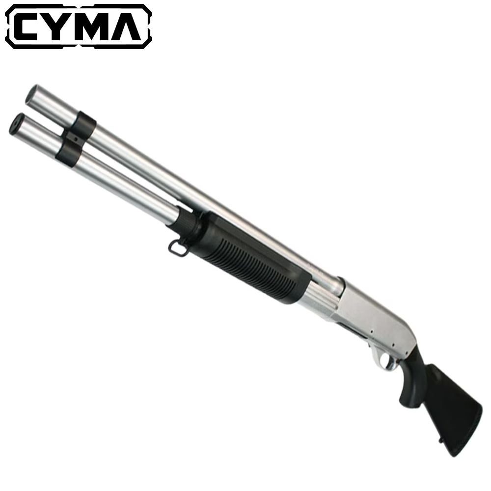CYMA M870 ロング 固定ストック スポーツライン Silver
