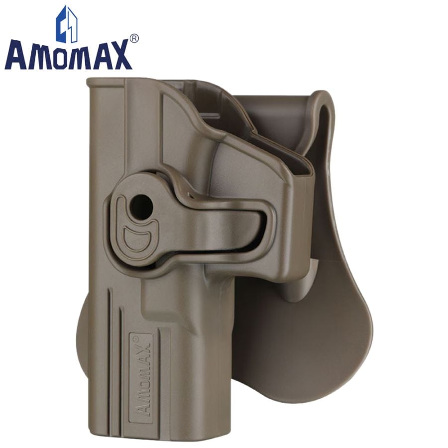 AMOMAX Glockシリーズ用 パドルホルスター左用 FlatDarkEarth