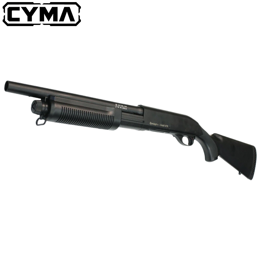 CYMA M870 ショート 固定ストック スポーツライン ショットガン Black