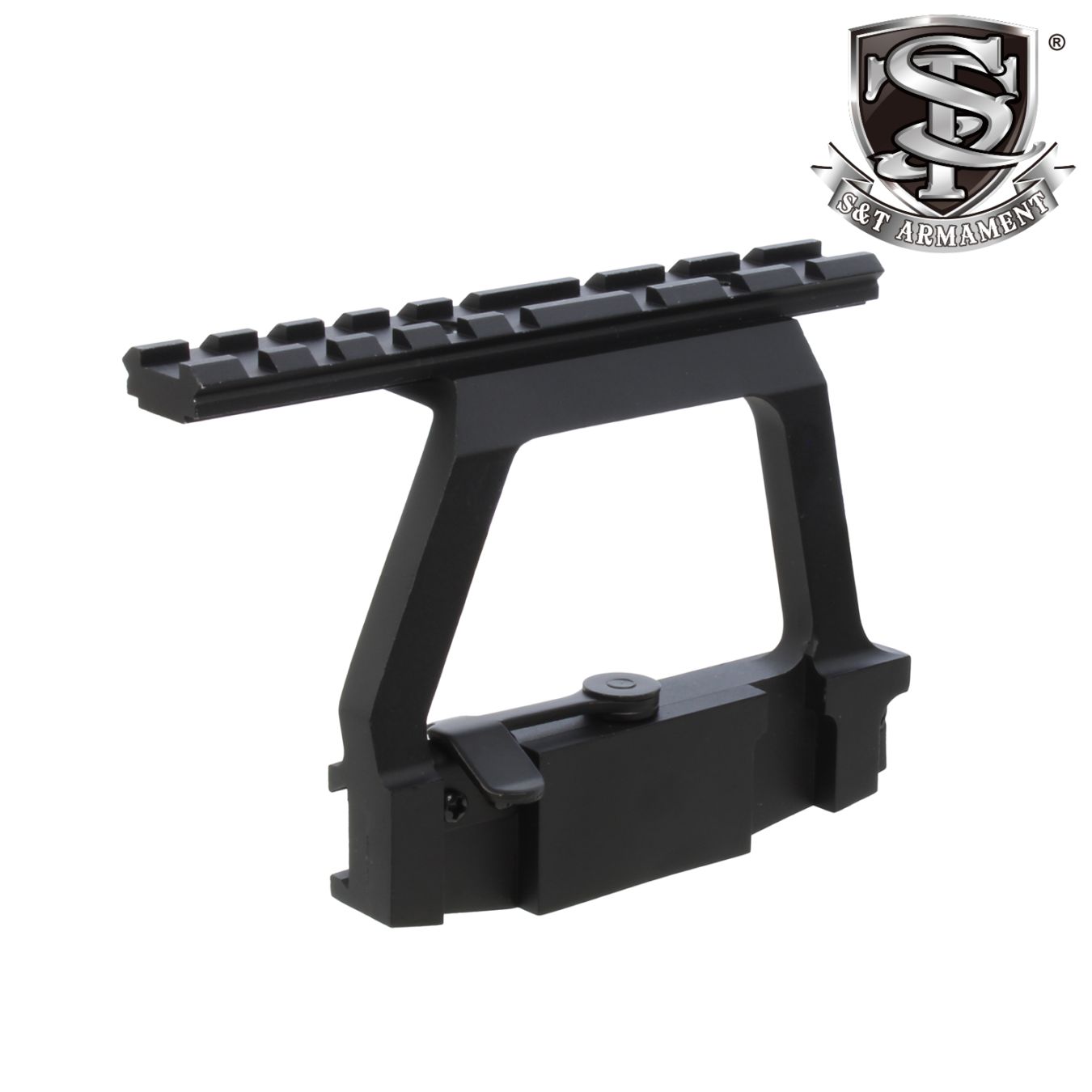 S＆T  VSS/AS-Valシリーズ用 サイドマウントレール BK