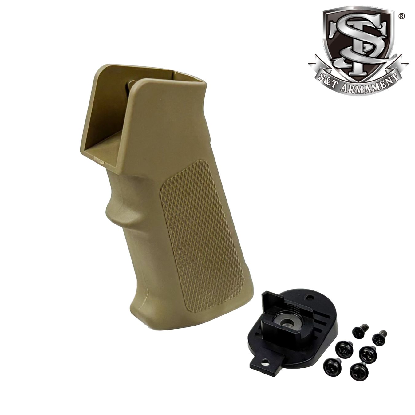 S＆T M4/M16 AEG用 A2タイプ グリップ DE(A)