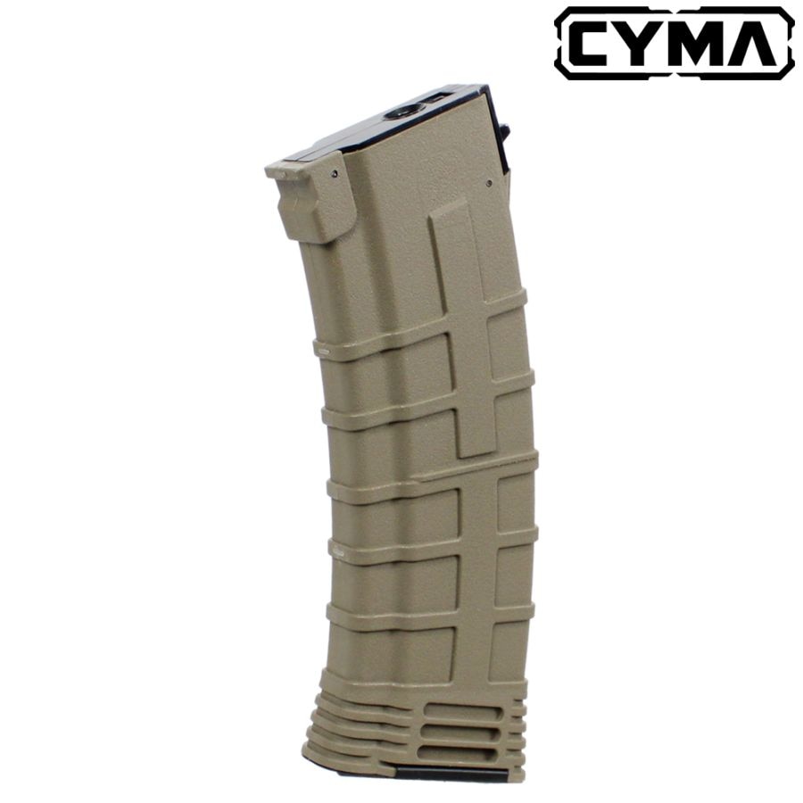 CYMA TAPCO AK74タイプ 130連マガジン TAN / CYMA TAPCO AK74 type 130rds Midcap Magazine TAN