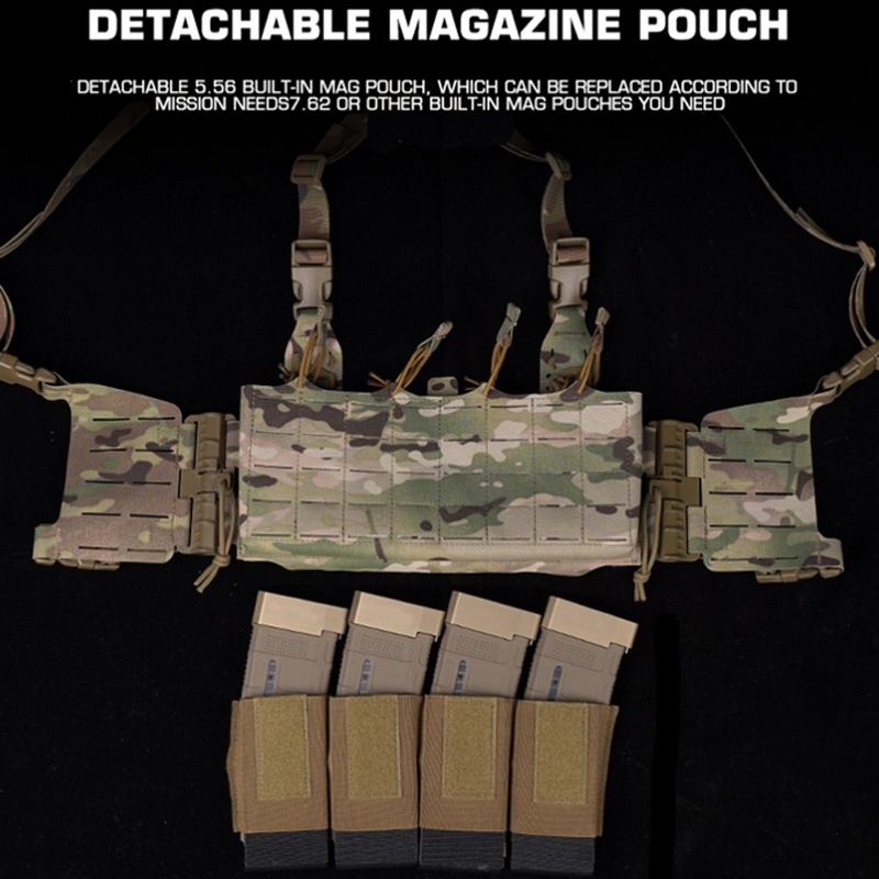 WOSPORT RONIN Assaulterタイプ チェストリグ / RONIN Assaulter Style Chest Rig ...