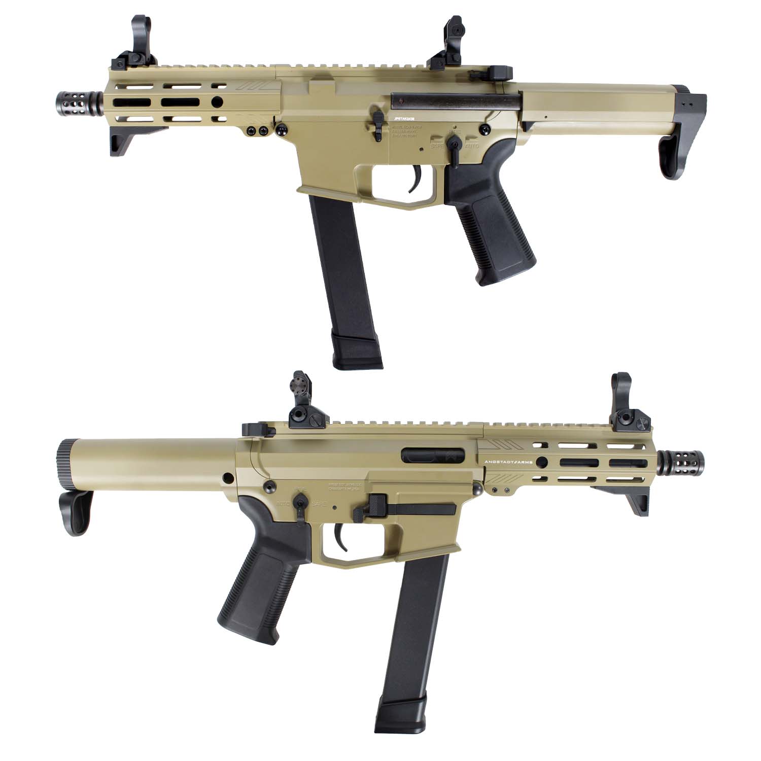 S&T UDP9 電動ガン S＆T ARMAMENT S&T/EMG UDP-9 7.5inch M-Style Stock フルメタル G3
