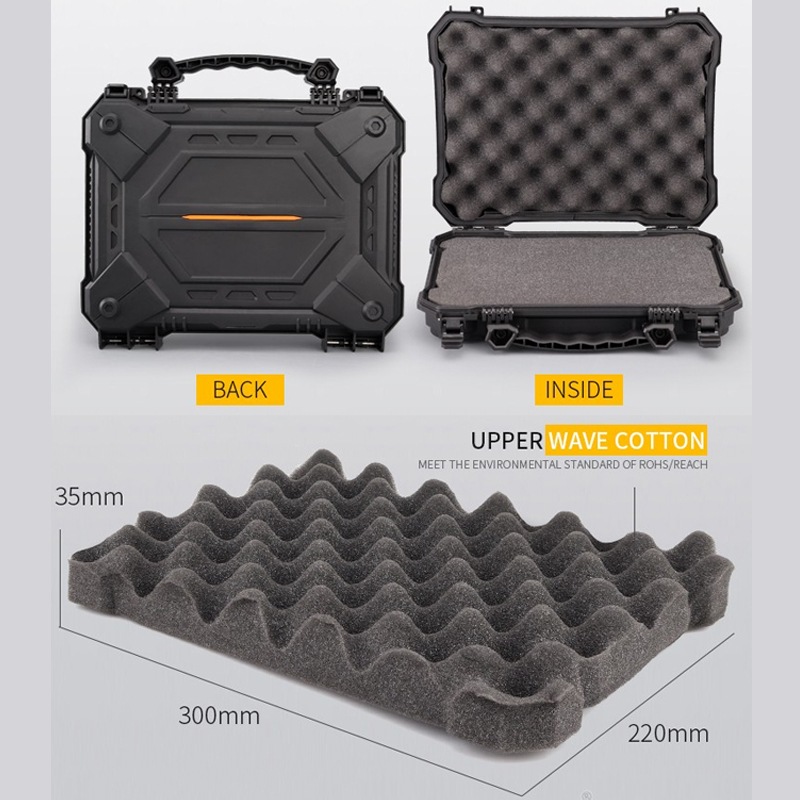 WOSPORT タクティカル ハードガンケース 32cm BK