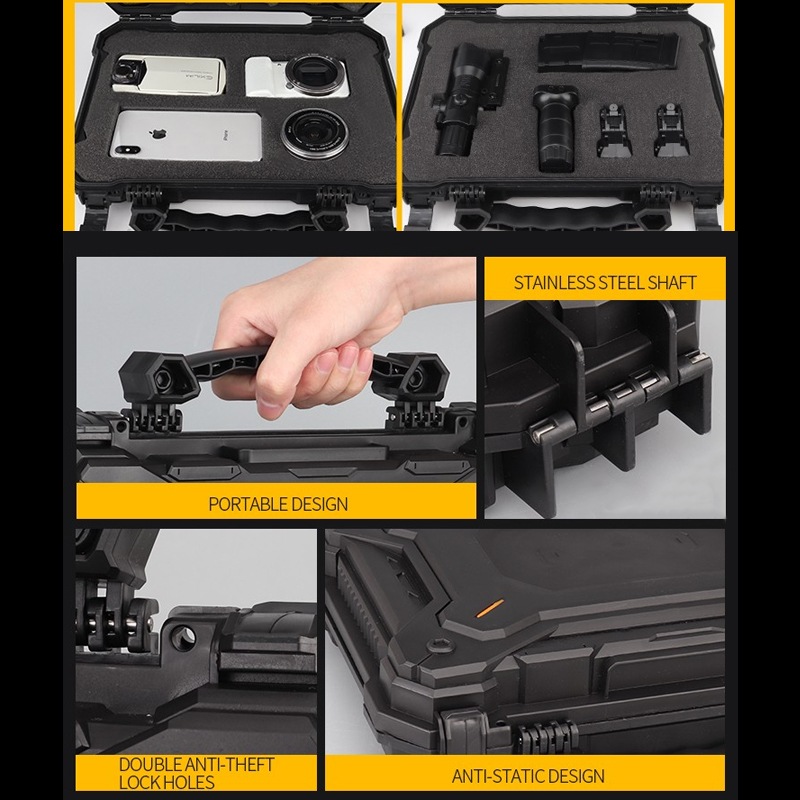 WOSPORT タクティカル ハードガンケース 32cm BK