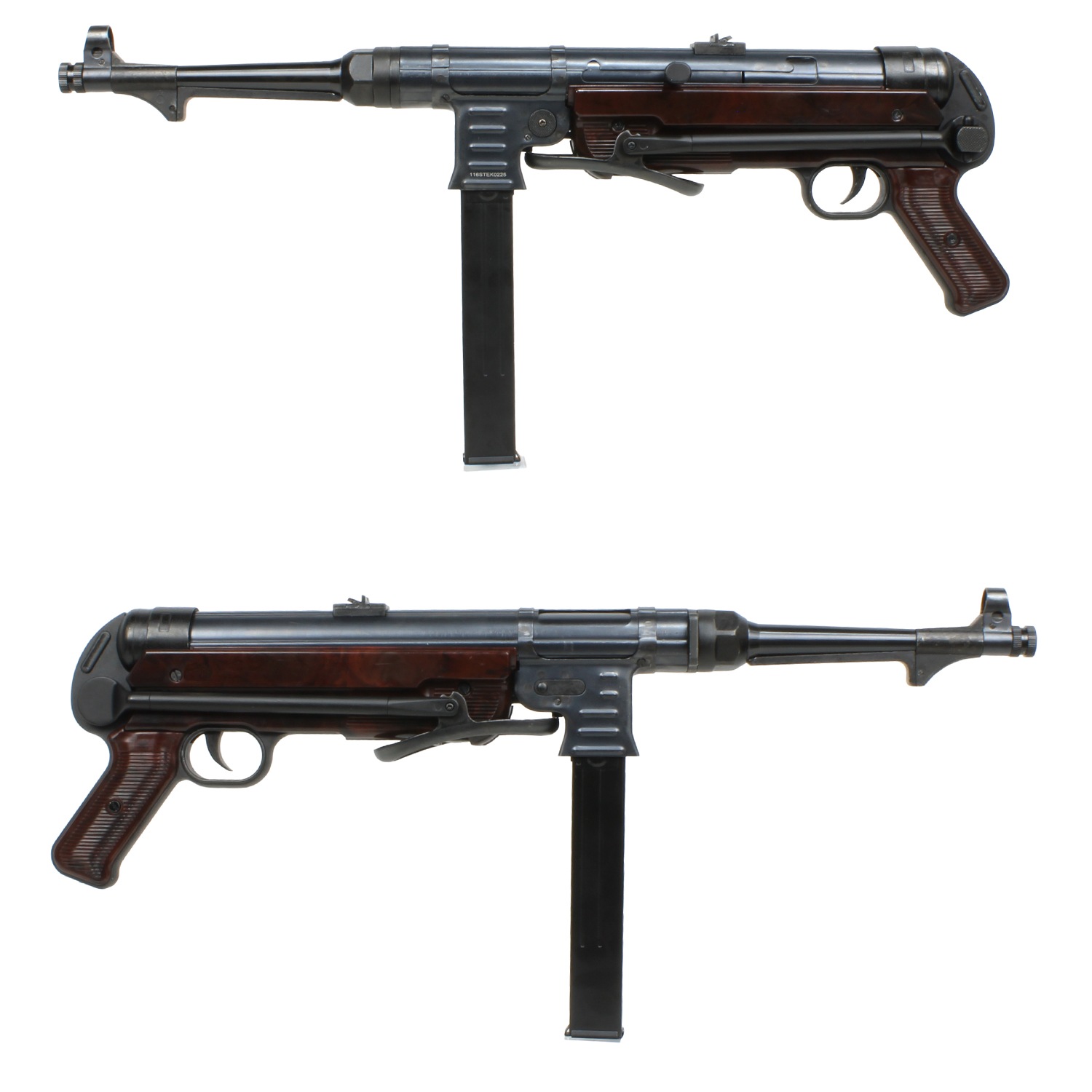 AGM MP40 フルメタル電動ガン(黒染め版) Brown