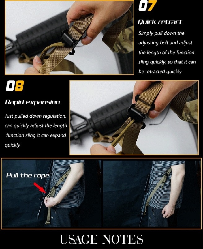 WOSPORT 2ポイント ソフトパットスリング