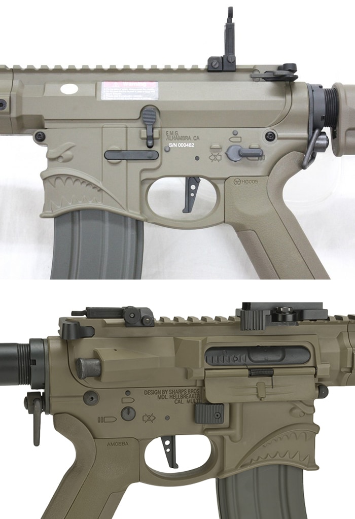 電動ガン　m4 Hellbreaker M4 7inch FDE フルメタル電動ガン | All Items / 全商品