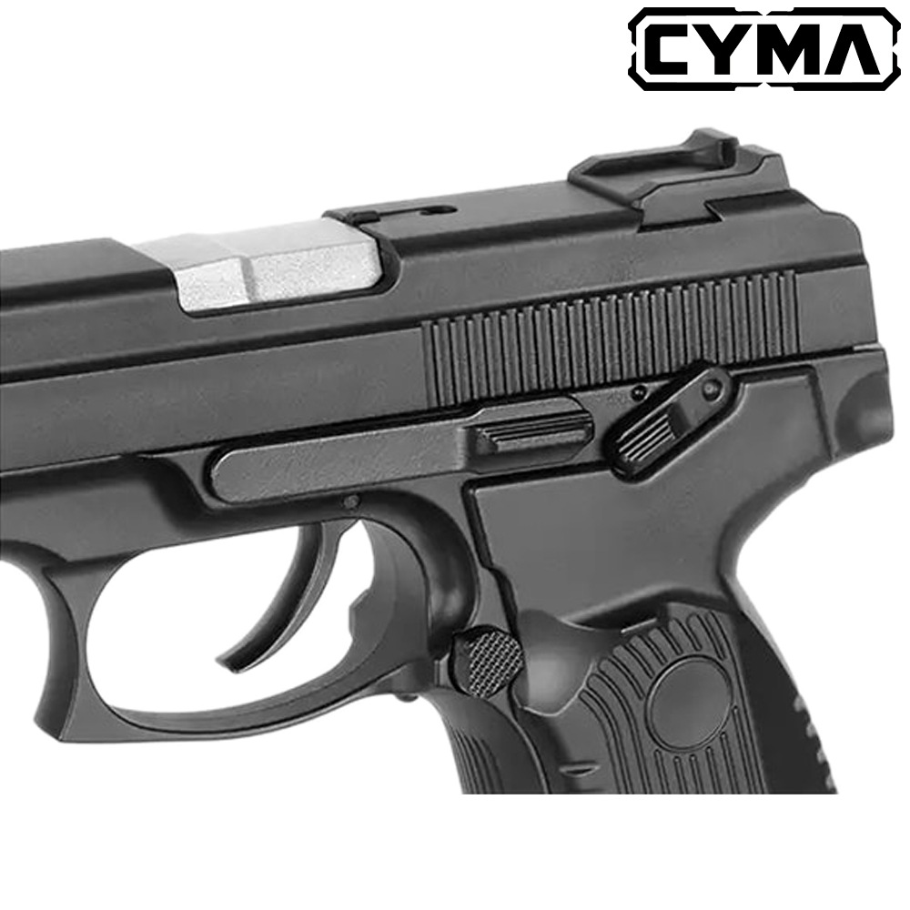 CYMA MP-443 電動ブローバック ハンドガン BK