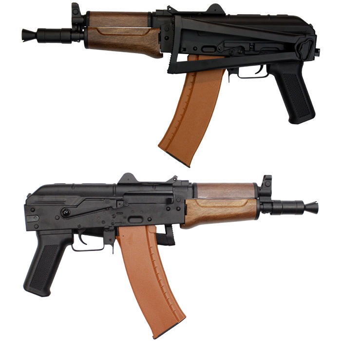 CYMA AKS-74UN 電動ガン / CYMA AKS74U Airsoft AEG Rifle with Imitation Wood Furniture