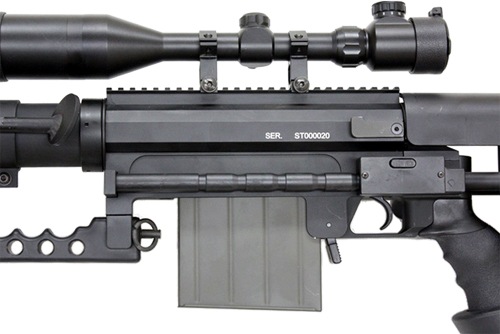 （B品エアコキ）S&T Chey-Tac M200 エアーBR(STSPG10BR) CheyTac M200 Intervention S\u0026T M200 エアコキボルトアクションライフル エアガンレビュー