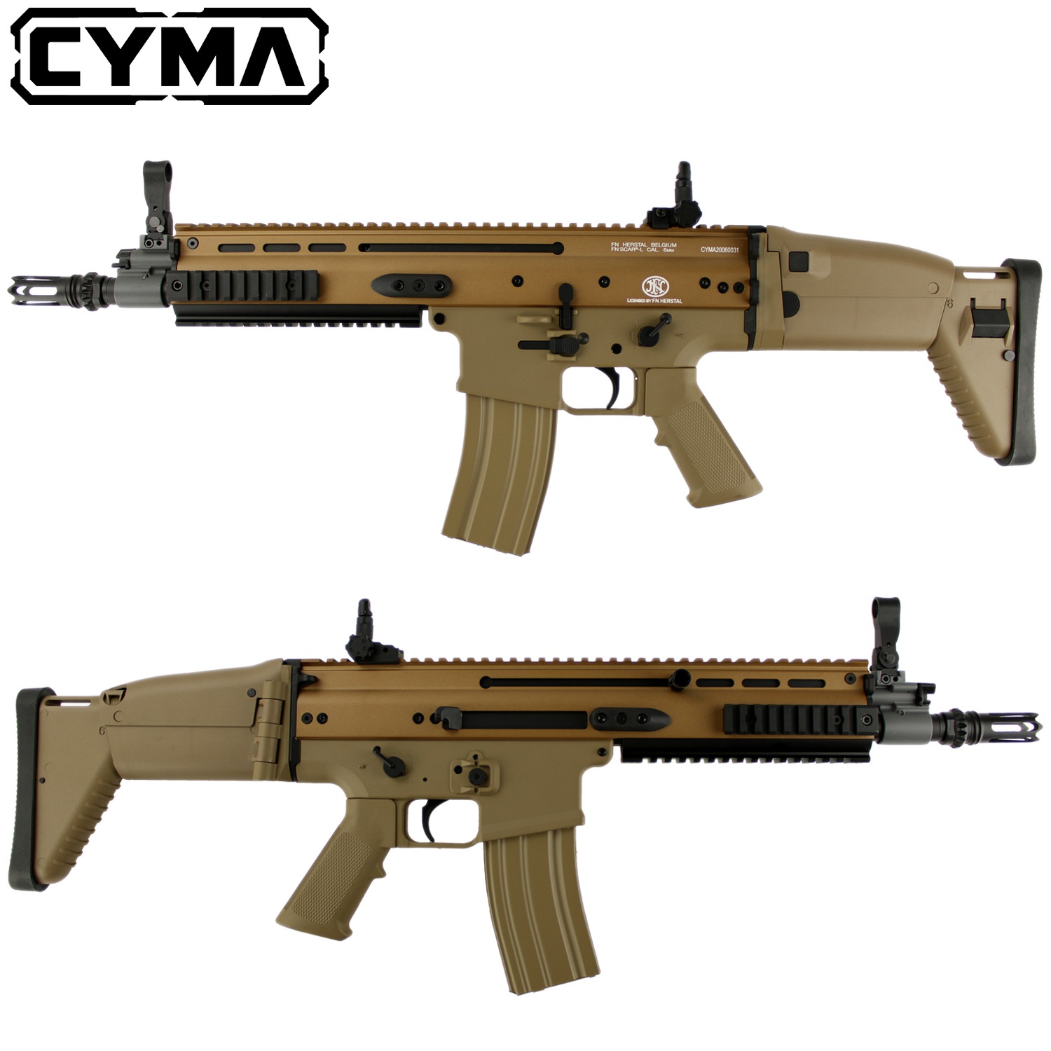 店内全品5％OFFクーポン】Guns Modify × CYBERGUN FN SCAR-L