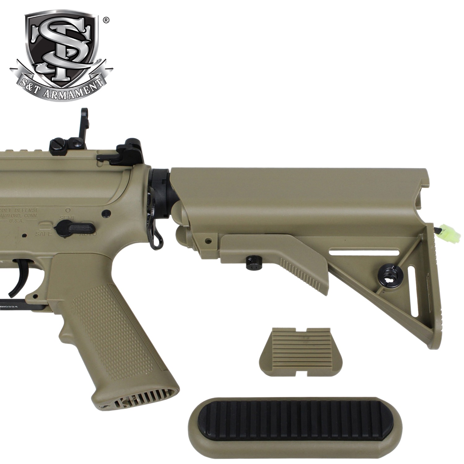 S＆T M4 CQB FF7インチ チャレンジャーライン G3電動ガン / M4 CQB FF7inch Challenger line G3 AEG