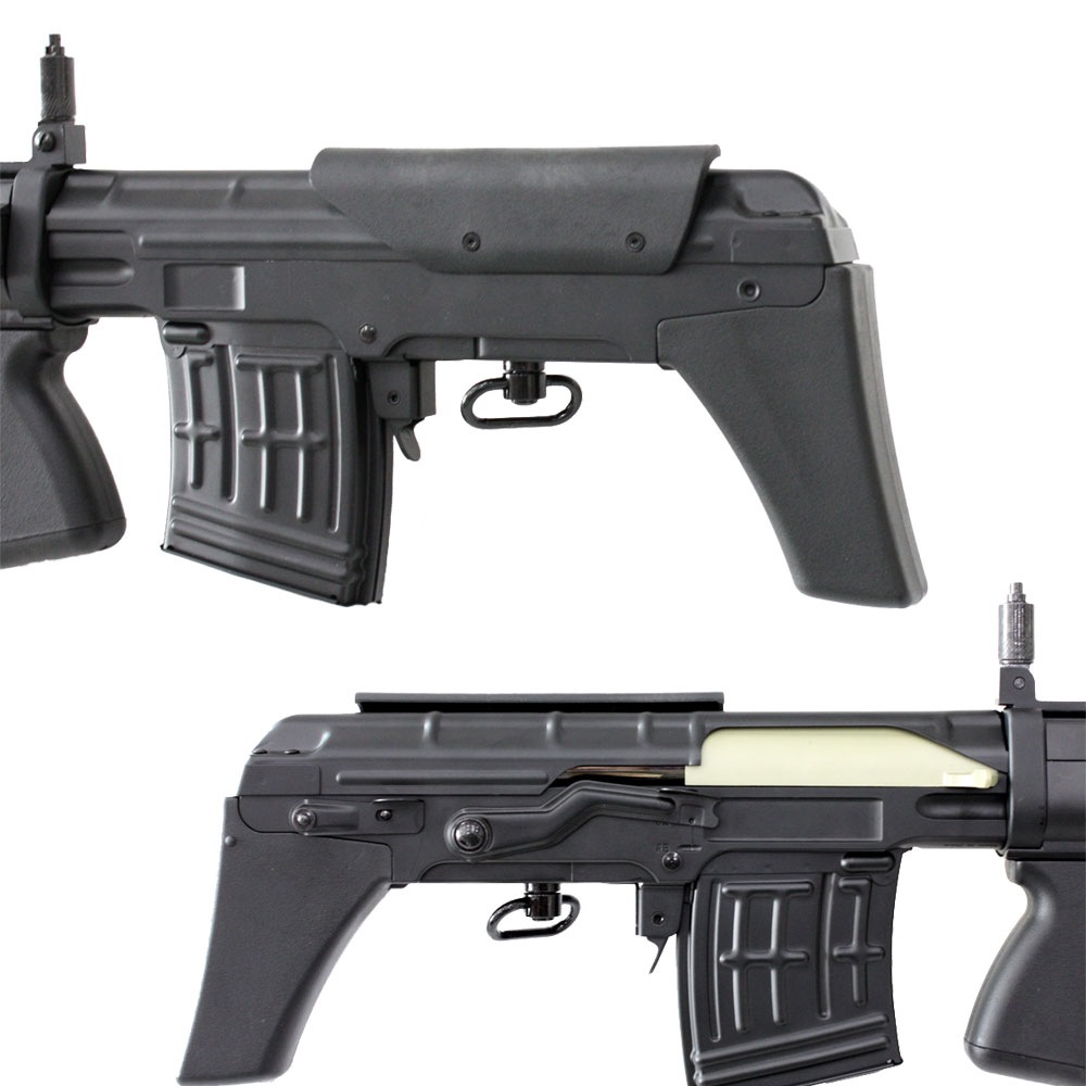 CYMA ドラグノフ SAG SVU-AS MLOK フルメタル電動ガン Black