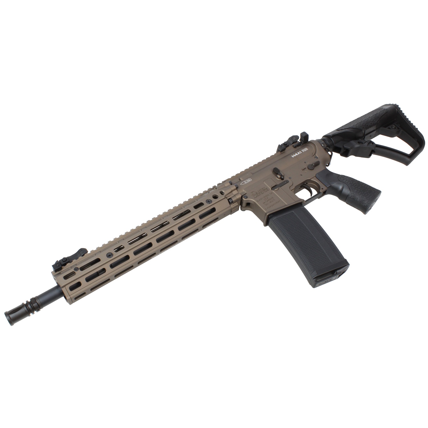 EMG/CYMA DD M4A1 RISⅢ フルメタル ETU電動ガン DE(E-Shooter)