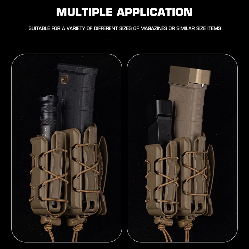 WOSPORT HSGI ポリマーTACO V2タイプ ライフル&ピストル マガジンポーチ / HSGI POLYMER TACO V2 Style Rifle&Pistol Magazine Pouch