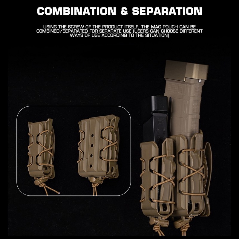 WOSPORT HSGI ポリマーTACO V2タイプ ライフル&ピストル マガジンポーチ / HSGI POLYMER TACO V2 Style Rifle&Pistol Magazine Pouch