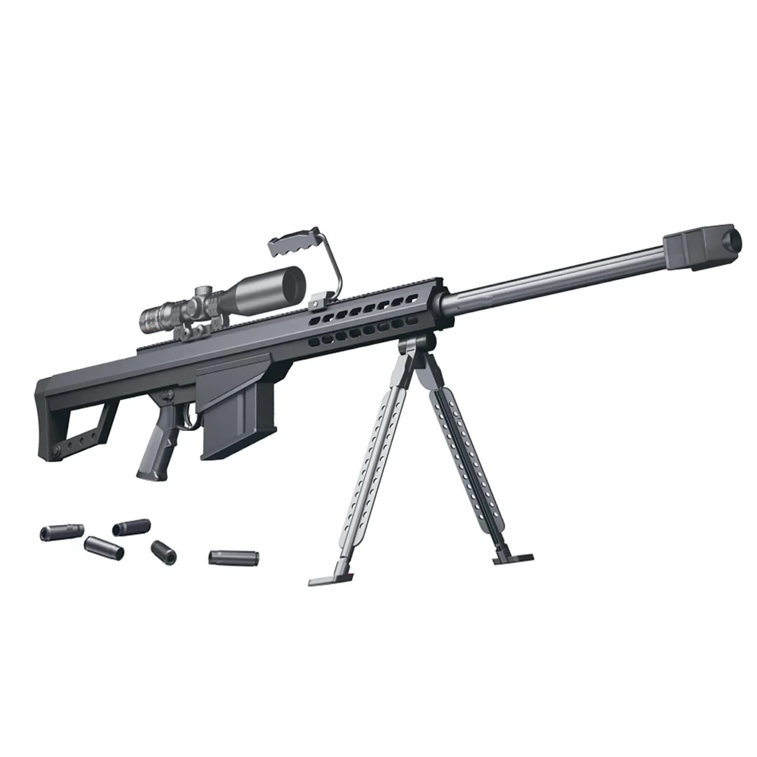BARRETT M82タイプ スポンジガン Black