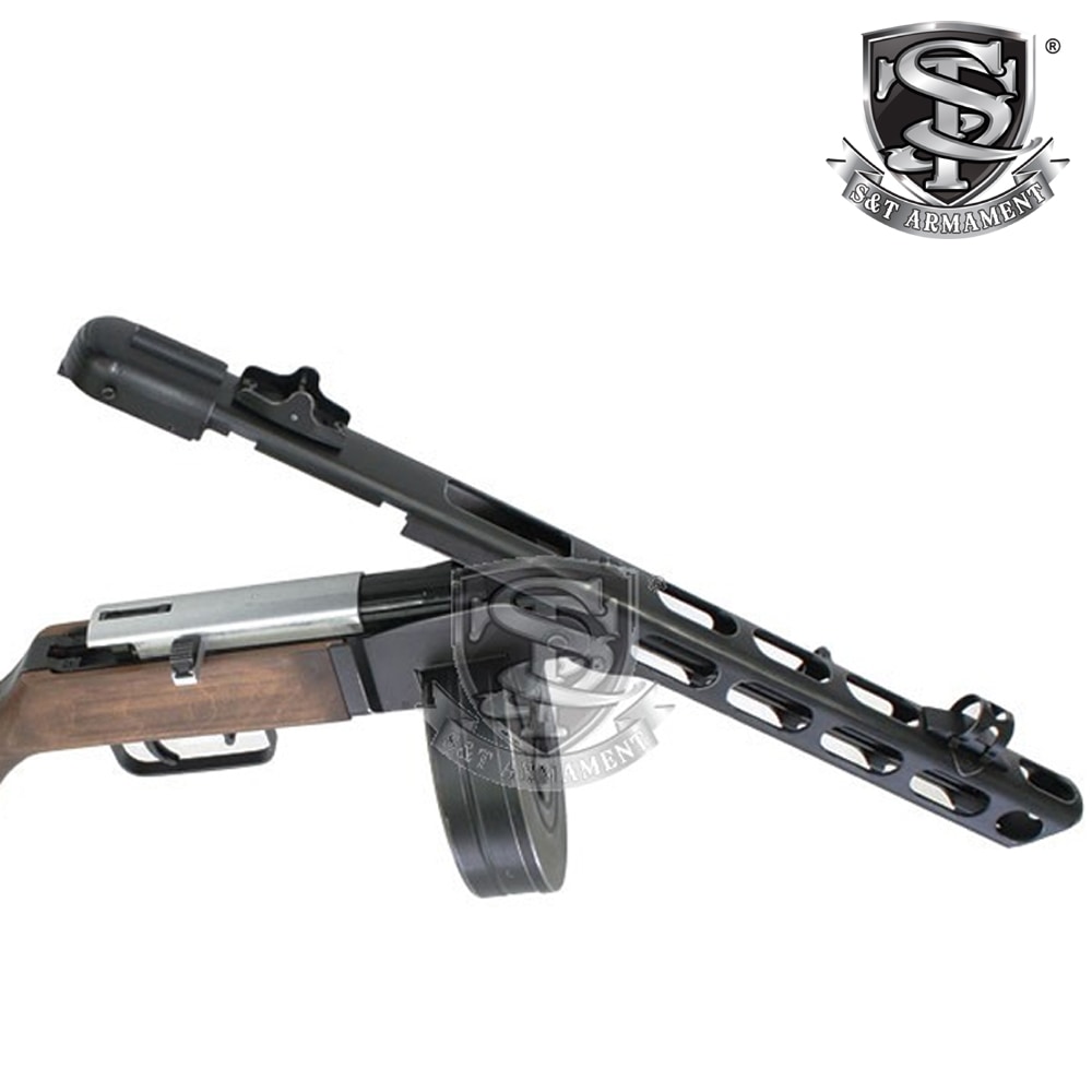 S＆T PPSH-41 フルメタル＆リアルウッドストック 電動ブロー
