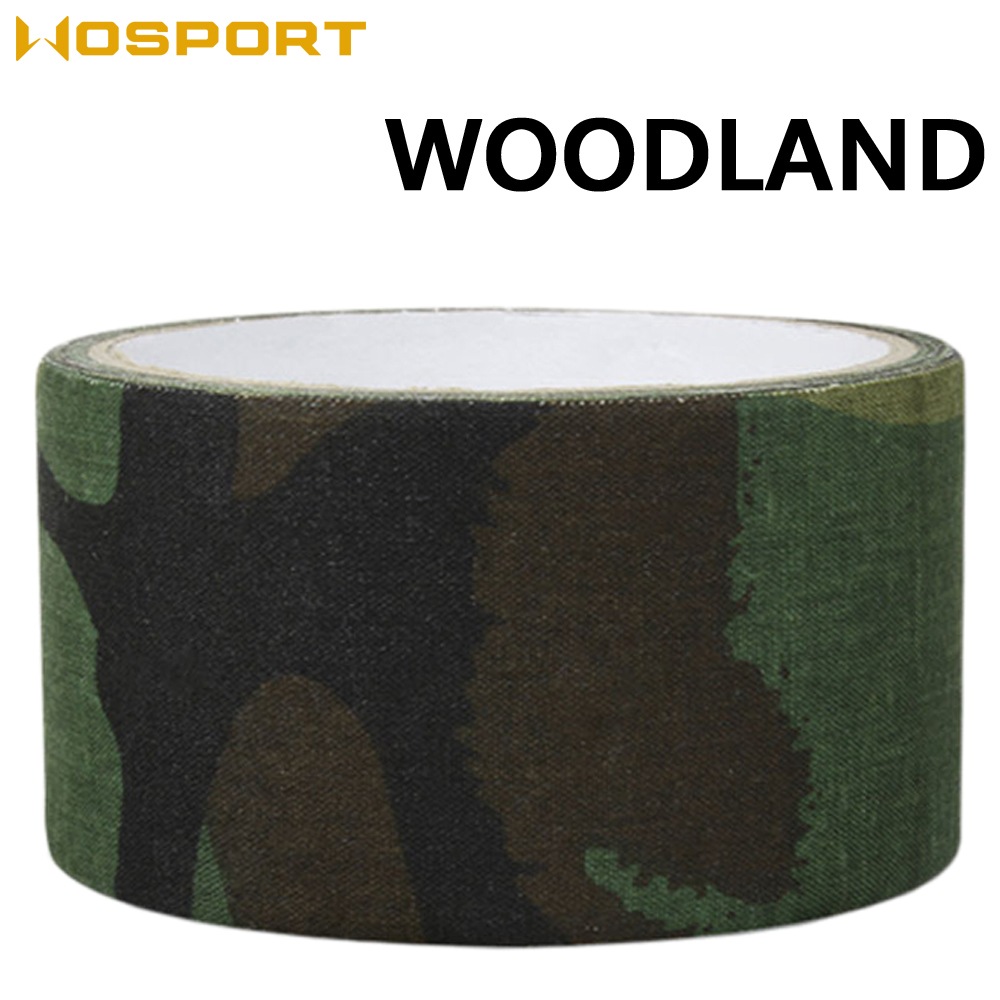 WOSPORT カモフラージュテープ 50mmx5M