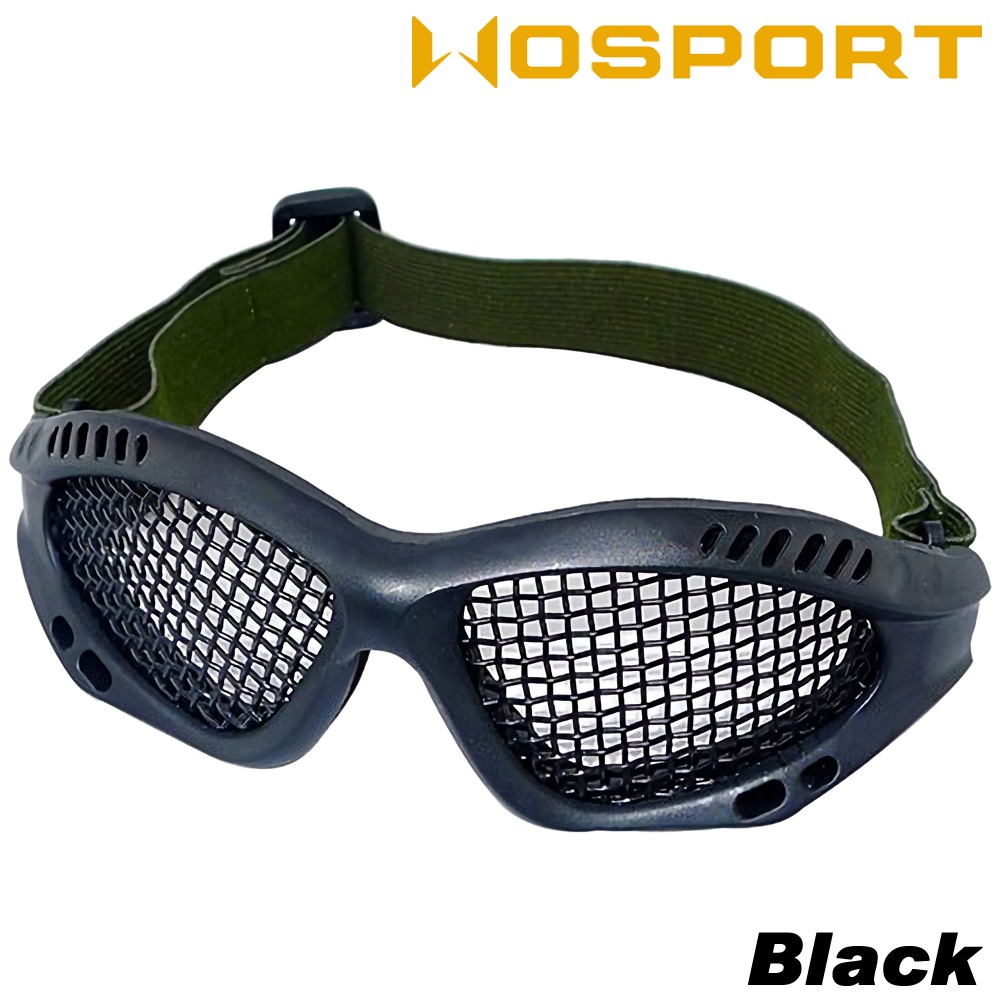 WOSPORT Zero タクティカルグラス スチールメッシュ