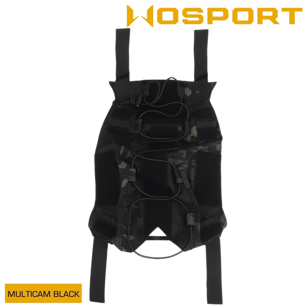 WOSPORT FASTタイプ ヘルメットカバー アレスティックコード付
