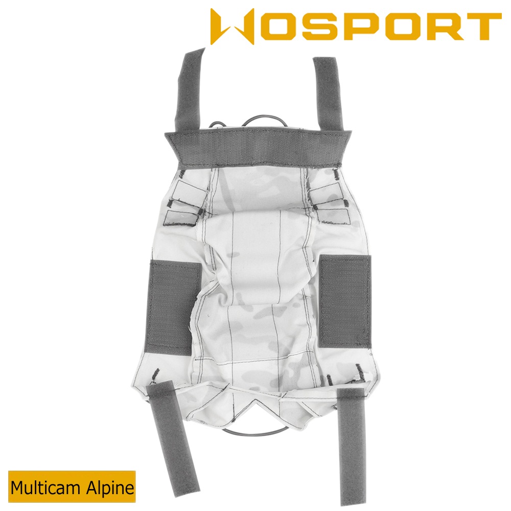 WOSPORT FASTタイプ ヘルメットカバー アレスティックコード付