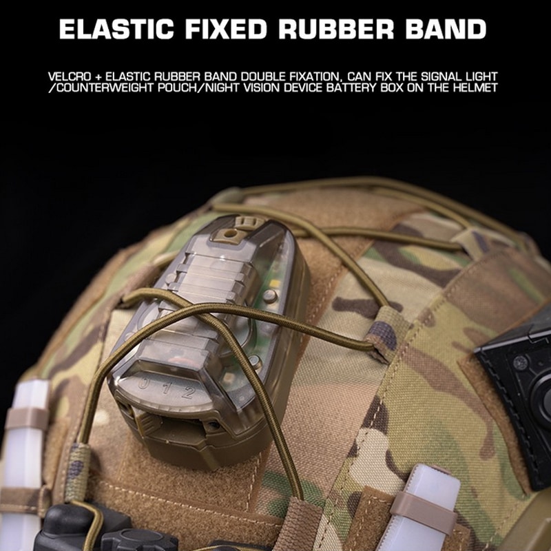 WOSPORT FASTタイプ ヘルメットカバー アレスティックコード付