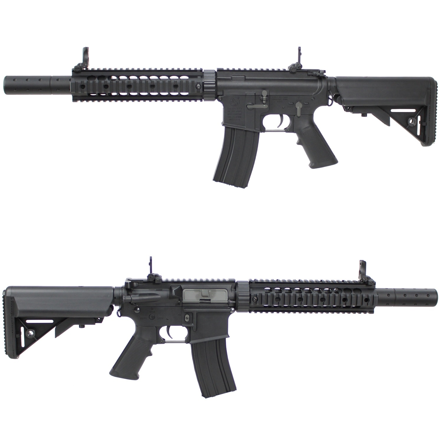 S＆T M4 CQB FF9インチ チャレンジャーライン G3電動ガン Black / M4 CQB FF9