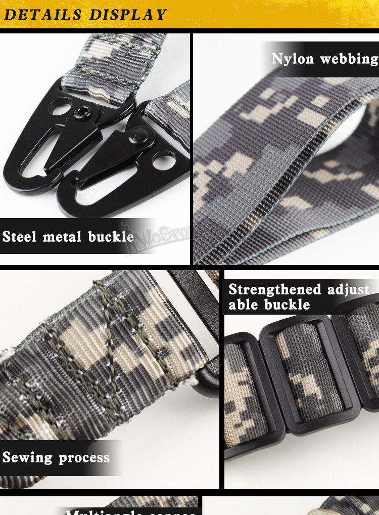 WOSPORT 2ポイント バンジースリング